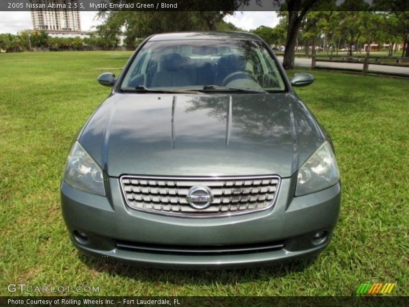 Mystic Emerald Green / Blond 2005 Nissan Altima 2.5 S