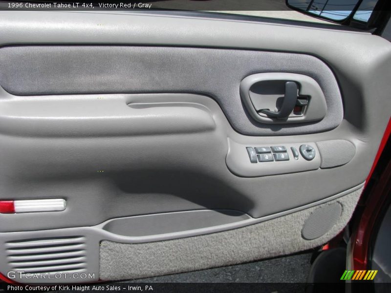 Victory Red / Gray 1996 Chevrolet Tahoe LT 4x4
