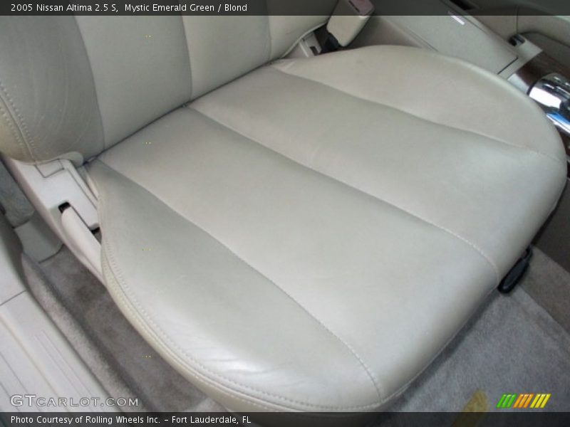 Mystic Emerald Green / Blond 2005 Nissan Altima 2.5 S