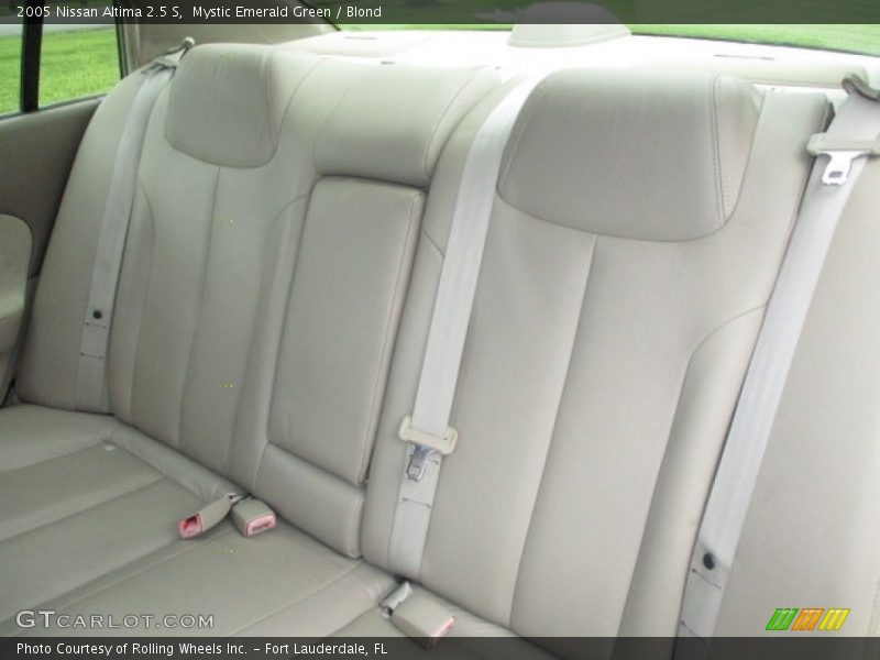 Mystic Emerald Green / Blond 2005 Nissan Altima 2.5 S