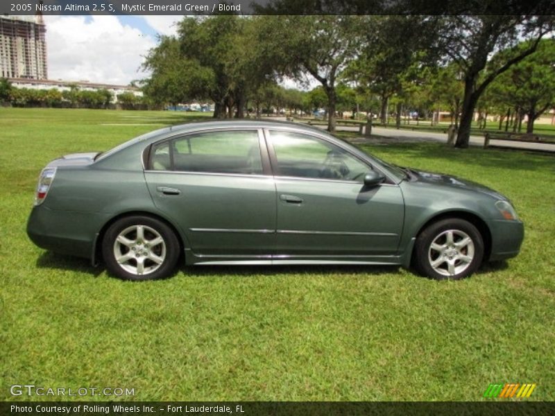 Mystic Emerald Green / Blond 2005 Nissan Altima 2.5 S
