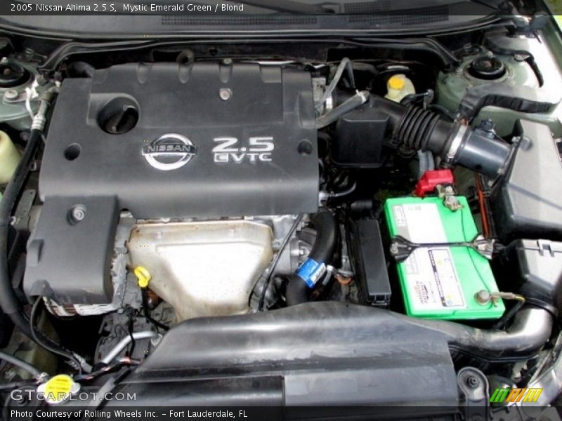 Mystic Emerald Green / Blond 2005 Nissan Altima 2.5 S