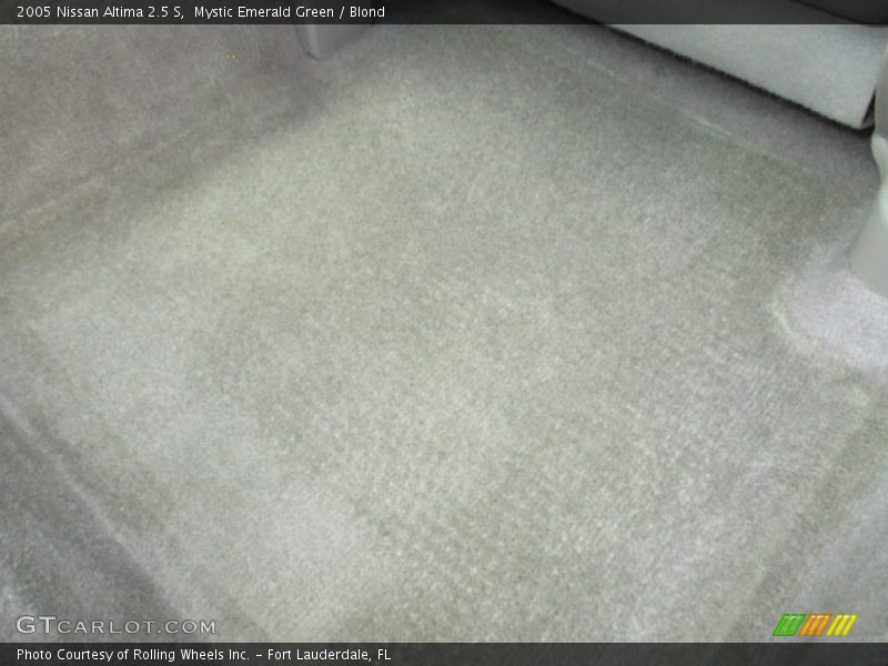Mystic Emerald Green / Blond 2005 Nissan Altima 2.5 S