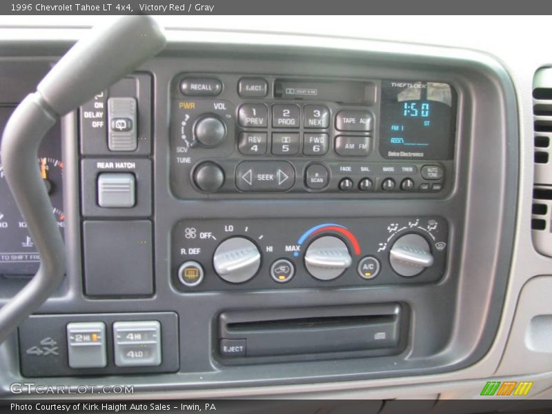 Victory Red / Gray 1996 Chevrolet Tahoe LT 4x4