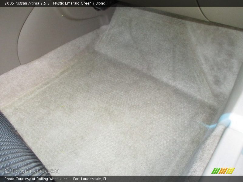 Mystic Emerald Green / Blond 2005 Nissan Altima 2.5 S