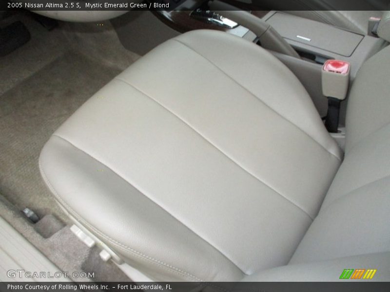 Mystic Emerald Green / Blond 2005 Nissan Altima 2.5 S