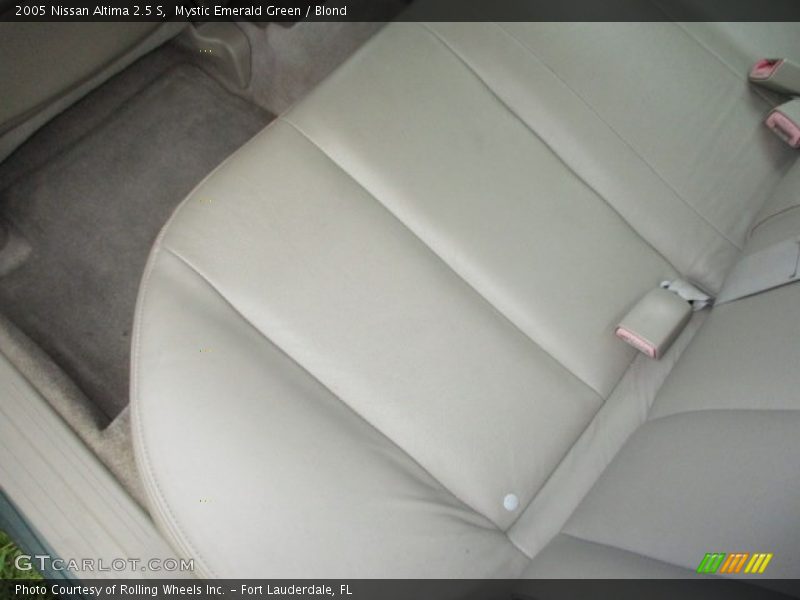 Mystic Emerald Green / Blond 2005 Nissan Altima 2.5 S