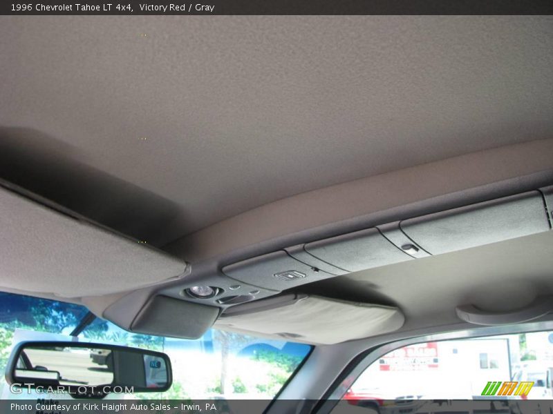 Victory Red / Gray 1996 Chevrolet Tahoe LT 4x4