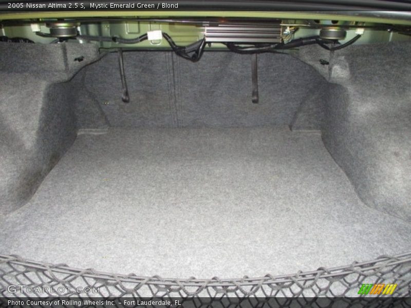 Mystic Emerald Green / Blond 2005 Nissan Altima 2.5 S