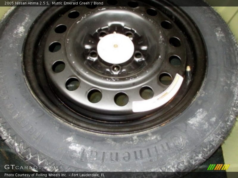 Mystic Emerald Green / Blond 2005 Nissan Altima 2.5 S