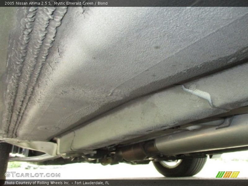 Mystic Emerald Green / Blond 2005 Nissan Altima 2.5 S