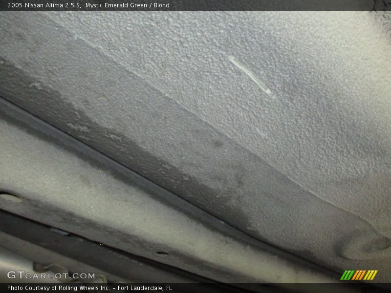 Mystic Emerald Green / Blond 2005 Nissan Altima 2.5 S