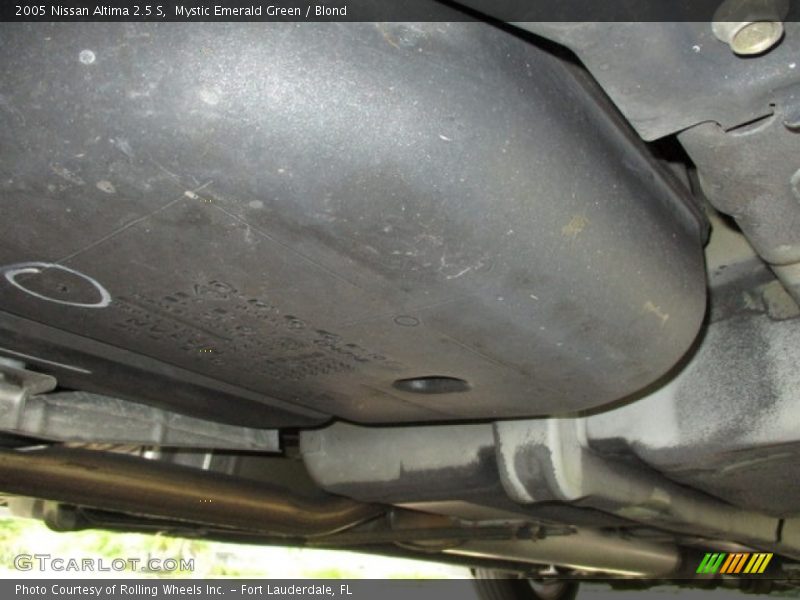 Mystic Emerald Green / Blond 2005 Nissan Altima 2.5 S