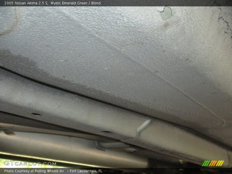 Mystic Emerald Green / Blond 2005 Nissan Altima 2.5 S