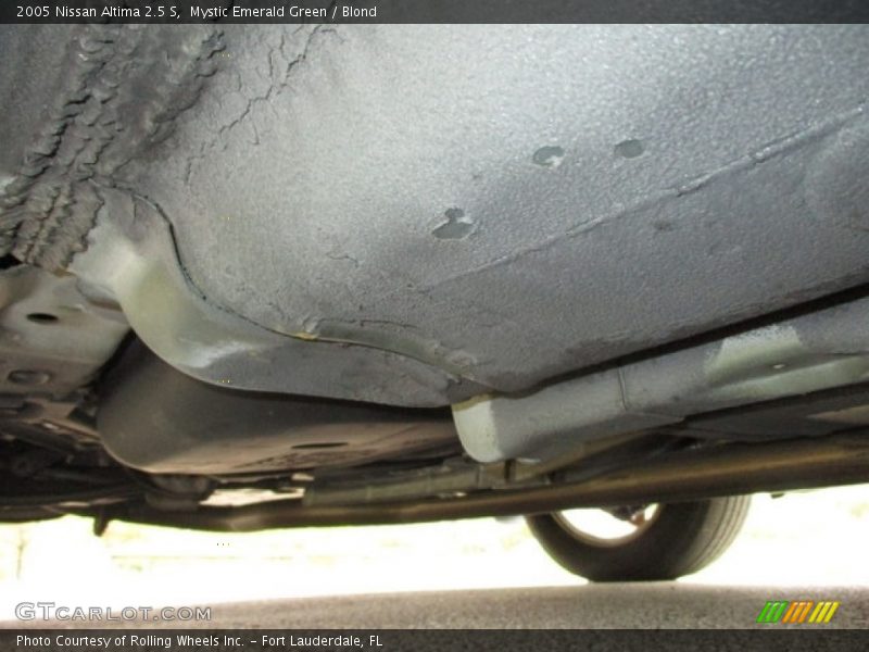 Mystic Emerald Green / Blond 2005 Nissan Altima 2.5 S