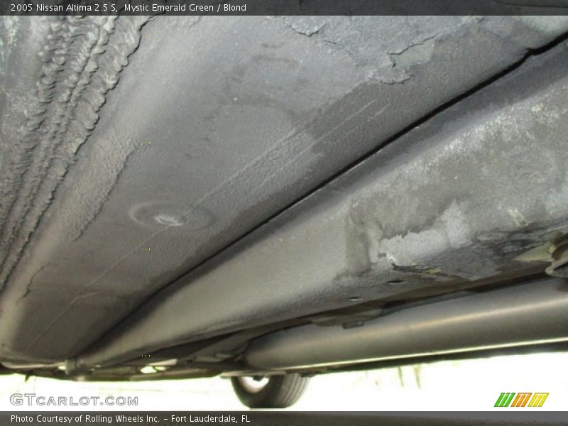 Mystic Emerald Green / Blond 2005 Nissan Altima 2.5 S