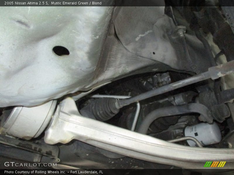 Mystic Emerald Green / Blond 2005 Nissan Altima 2.5 S