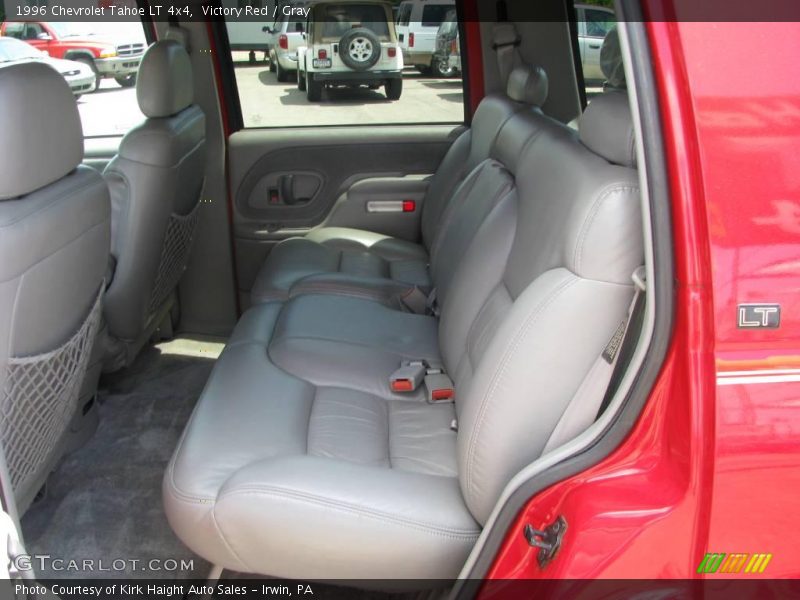 Victory Red / Gray 1996 Chevrolet Tahoe LT 4x4