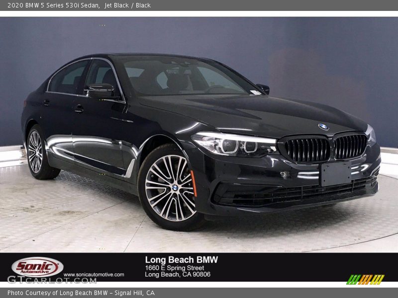 Jet Black / Black 2020 BMW 5 Series 530i Sedan