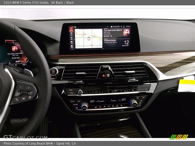 Jet Black / Black 2020 BMW 5 Series 530i Sedan