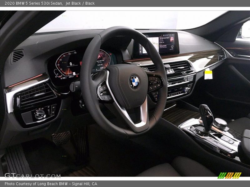 Jet Black / Black 2020 BMW 5 Series 530i Sedan
