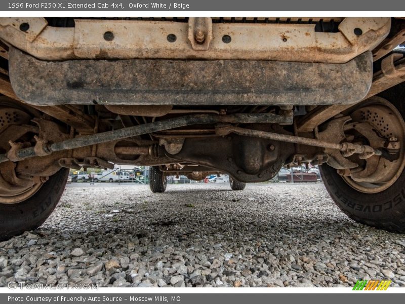 Undercarriage of 1996 F250 XL Extended Cab 4x4