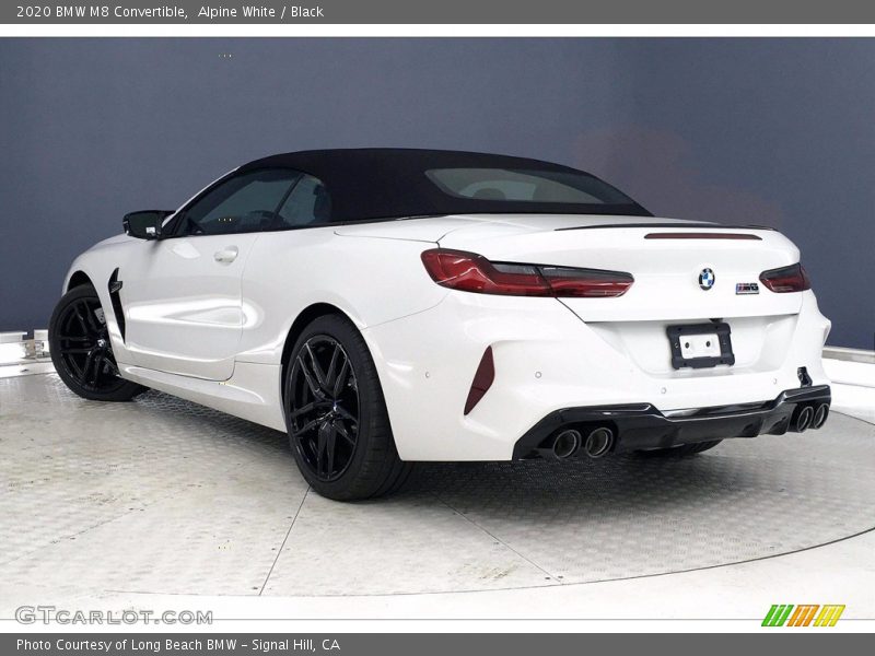 Alpine White / Black 2020 BMW M8 Convertible