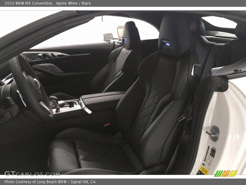 Alpine White / Black 2020 BMW M8 Convertible