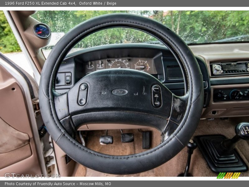  1996 F250 XL Extended Cab 4x4 Steering Wheel