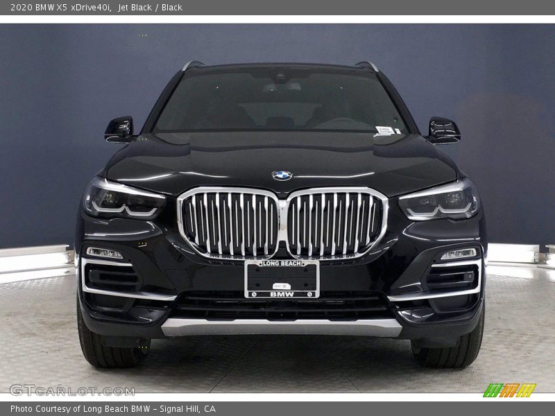 Jet Black / Black 2020 BMW X5 xDrive40i
