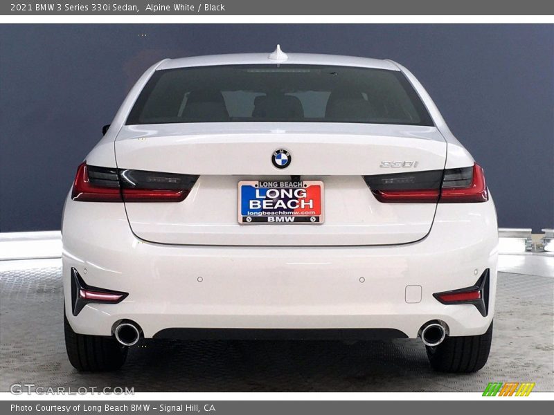 Alpine White / Black 2021 BMW 3 Series 330i Sedan