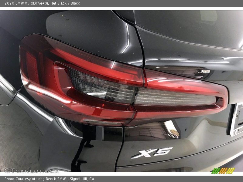 Jet Black / Black 2020 BMW X5 xDrive40i