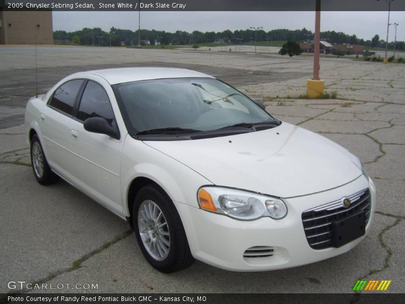 Stone White / Dark Slate Gray 2005 Chrysler Sebring Sedan