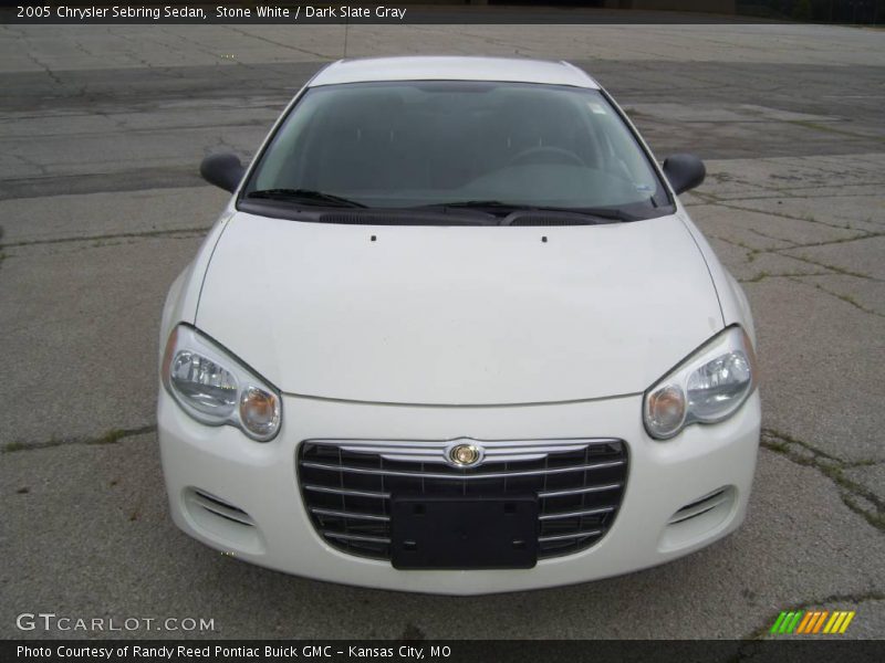 Stone White / Dark Slate Gray 2005 Chrysler Sebring Sedan