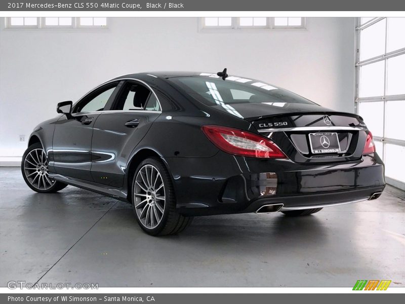  2017 CLS 550 4Matic Coupe Black