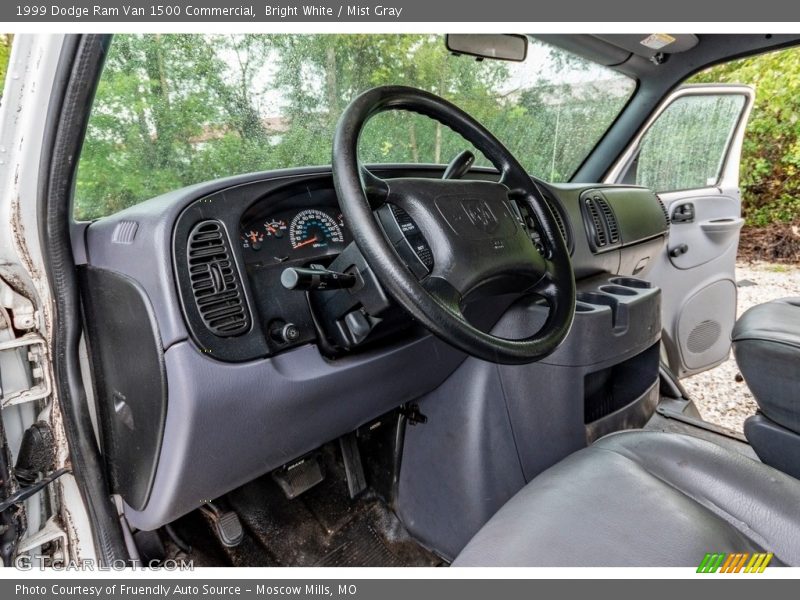  1999 Ram Van 1500 Commercial Mist Gray Interior
