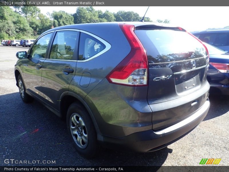 Urban Titanium Metallic / Black 2014 Honda CR-V LX AWD