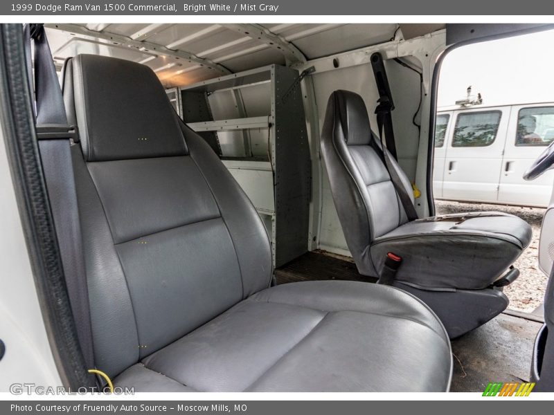 Front Seat of 1999 Ram Van 1500 Commercial