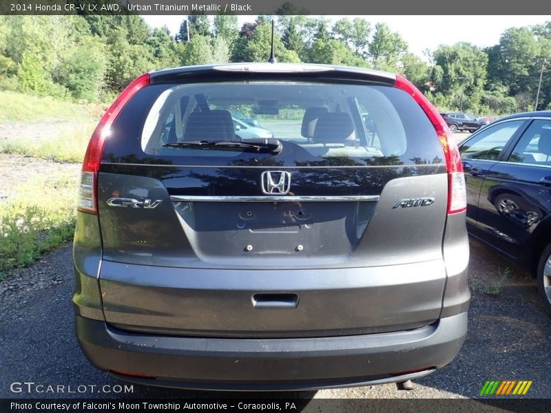 Urban Titanium Metallic / Black 2014 Honda CR-V LX AWD