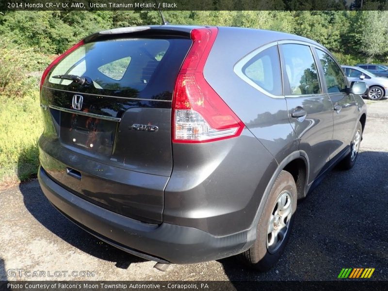 Urban Titanium Metallic / Black 2014 Honda CR-V LX AWD