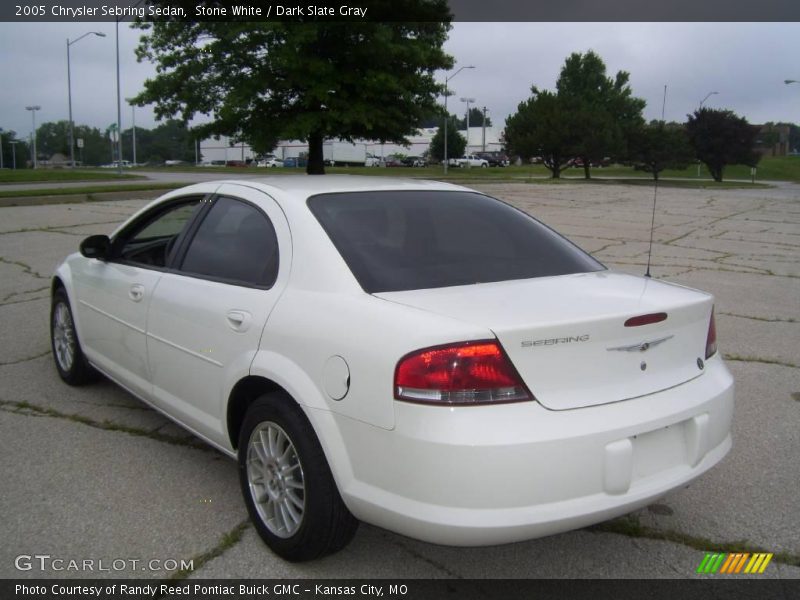 Stone White / Dark Slate Gray 2005 Chrysler Sebring Sedan