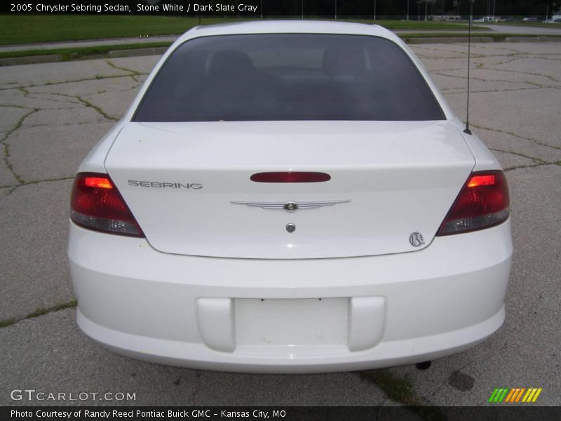 Stone White / Dark Slate Gray 2005 Chrysler Sebring Sedan