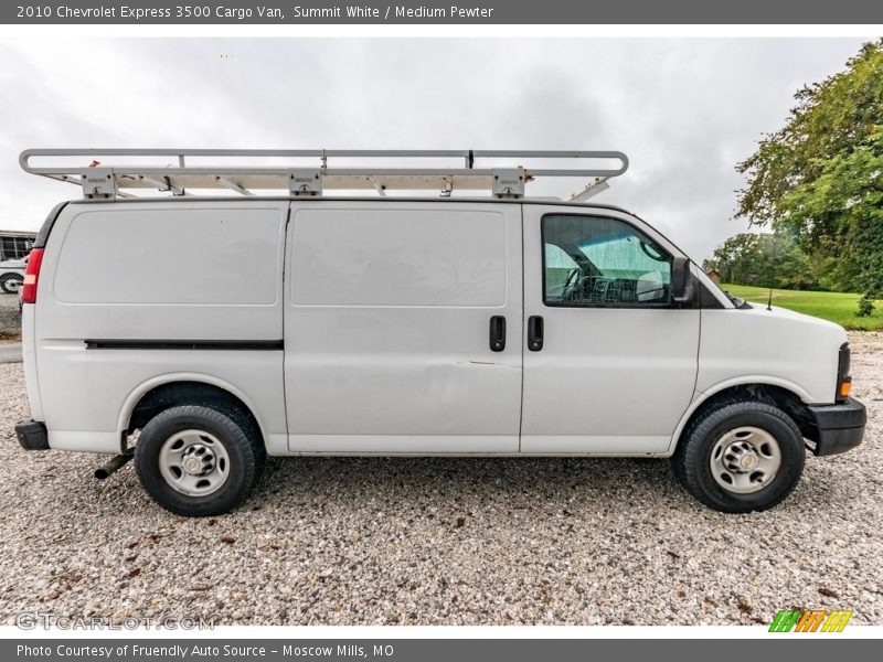 Summit White / Medium Pewter 2010 Chevrolet Express 3500 Cargo Van