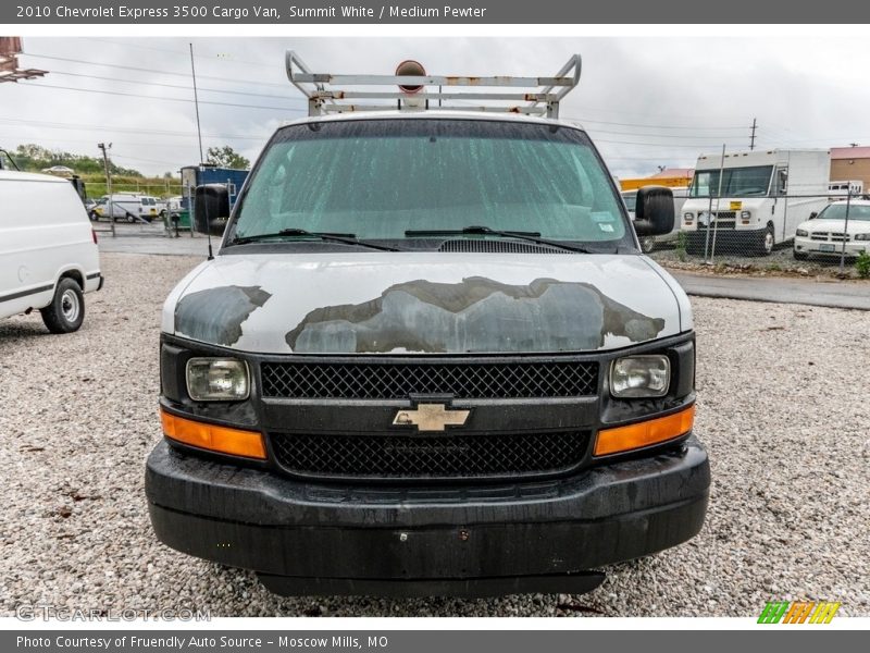 Summit White / Medium Pewter 2010 Chevrolet Express 3500 Cargo Van