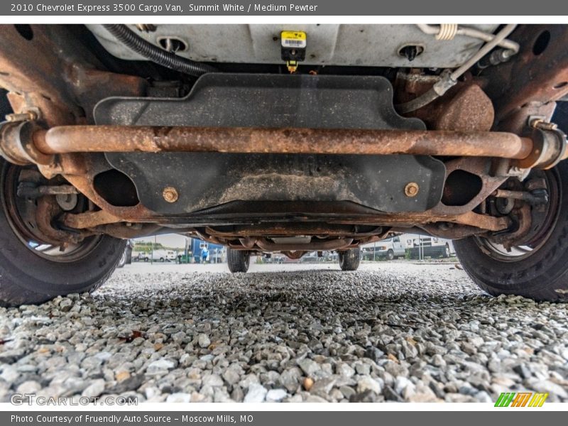 Summit White / Medium Pewter 2010 Chevrolet Express 3500 Cargo Van