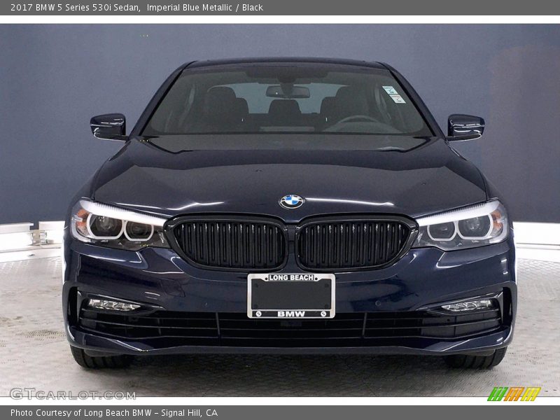 Imperial Blue Metallic / Black 2017 BMW 5 Series 530i Sedan
