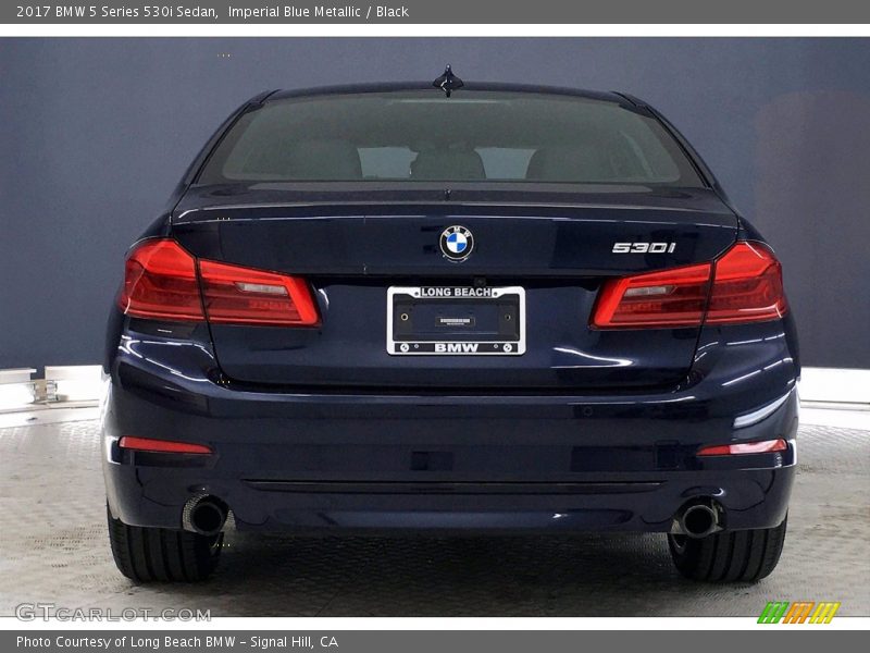 Imperial Blue Metallic / Black 2017 BMW 5 Series 530i Sedan