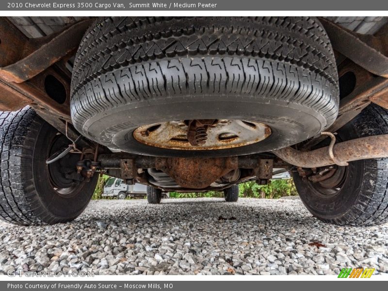 Summit White / Medium Pewter 2010 Chevrolet Express 3500 Cargo Van