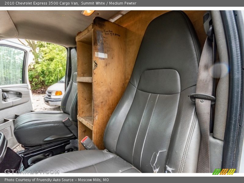 Summit White / Medium Pewter 2010 Chevrolet Express 3500 Cargo Van