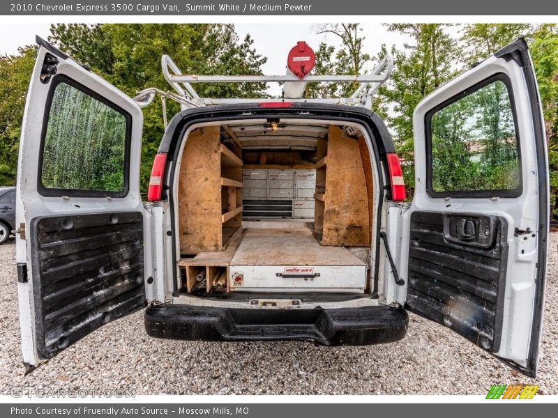 Summit White / Medium Pewter 2010 Chevrolet Express 3500 Cargo Van
